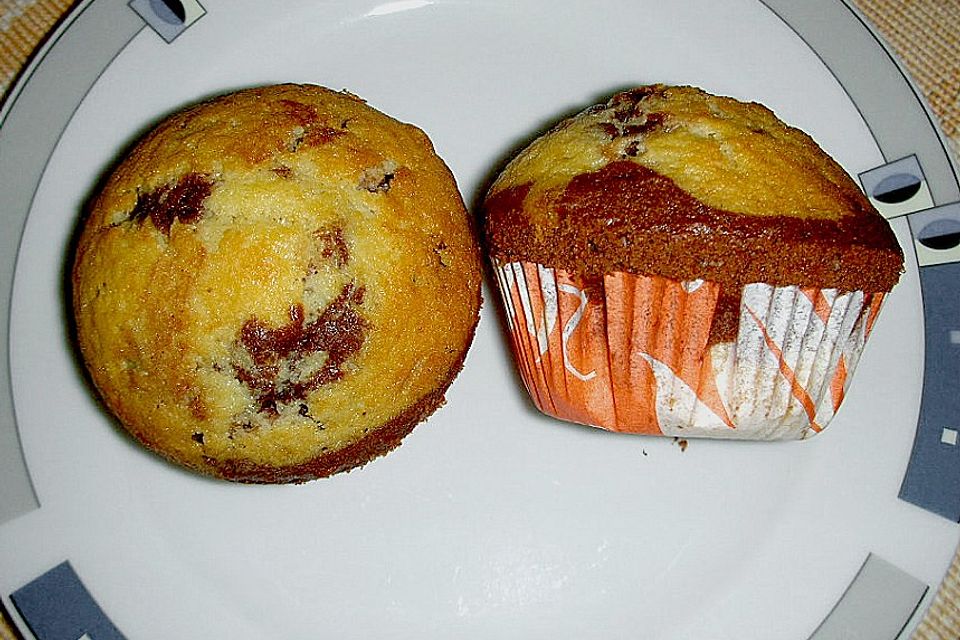 Schwarz - Weiß - Muffins