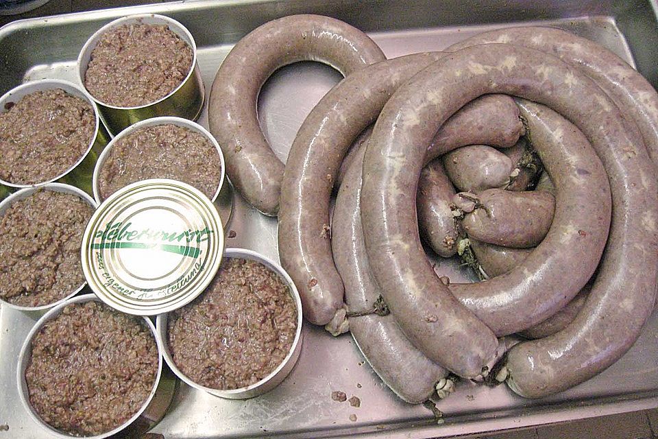 Hausgemachte Leberwurst