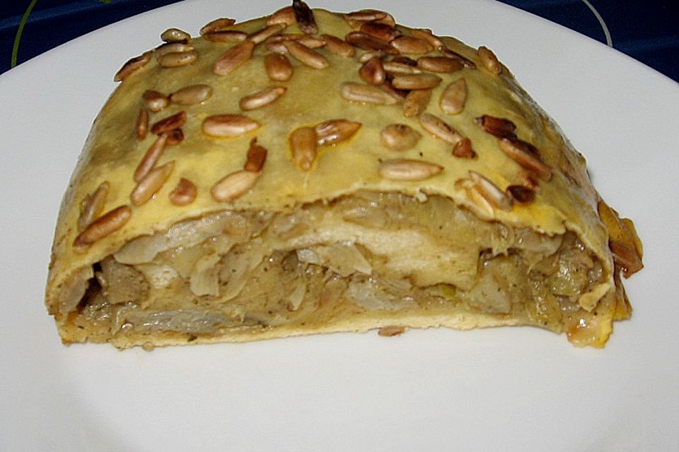 Illes Krautstrudel  - ein leckeres, pikantes Gericht