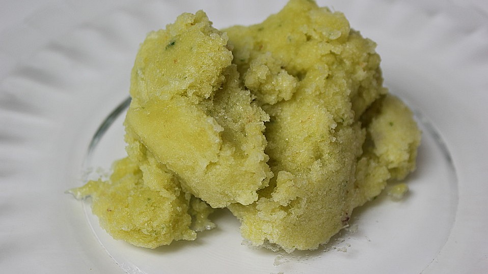 Ananas-Basilikum-Sorbet von bushcook Ananas-Basilikum-Sorbet von bushcook