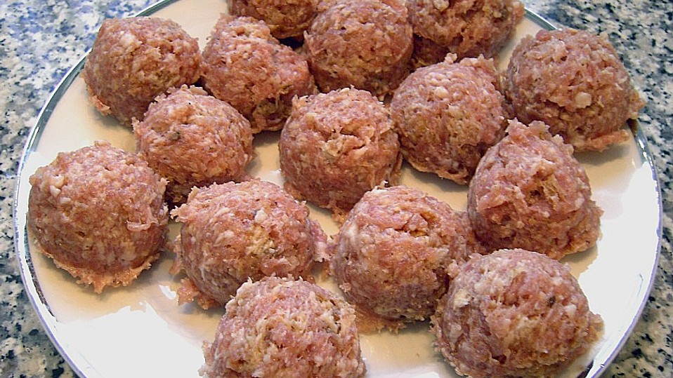 Spargelgemüse mit Mettbällchen von Suleika79