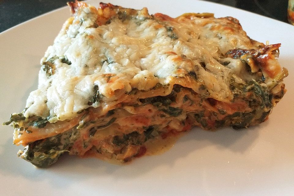 Spinatlasagne