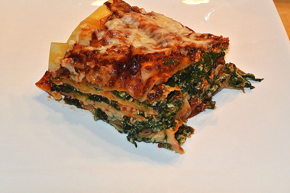 Spinatlasagne