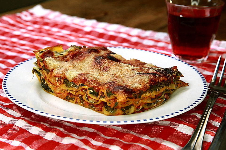 Spinatlasagne