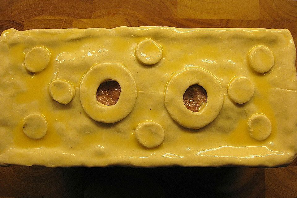 Putenpastete mit Leber und Pistazien Putenpastete mit Leber und Pistazien