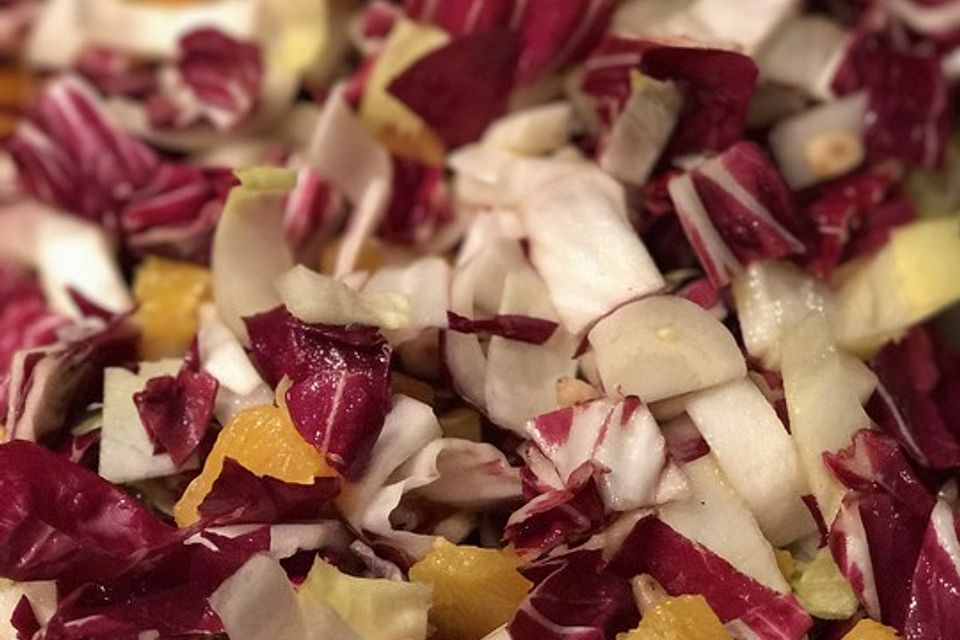 Radicchio mit Orangen