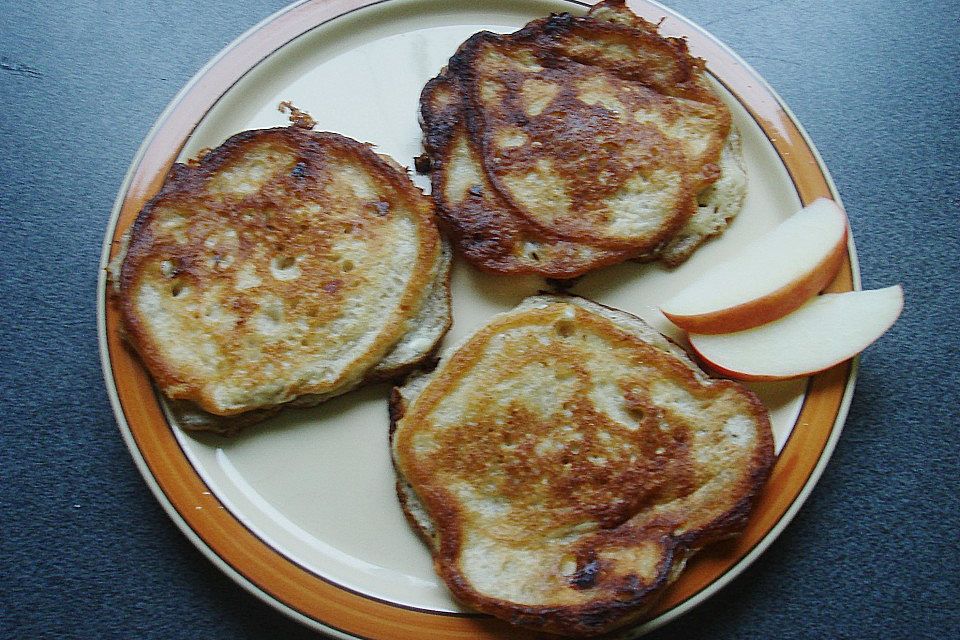 Hüttenkäse - Apfel - Pancakes