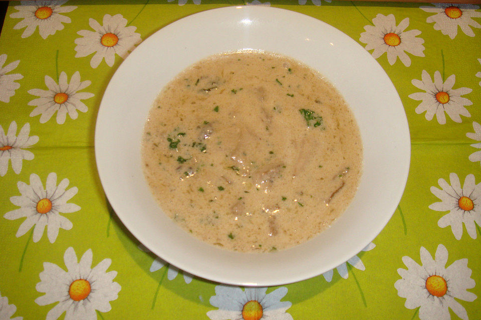 Pilzsuppe