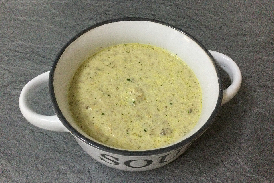 Pilzsuppe