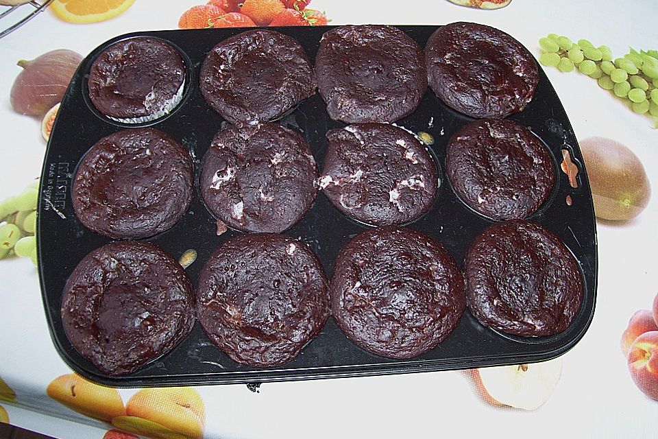 Schoko - Frischkäse Muffins