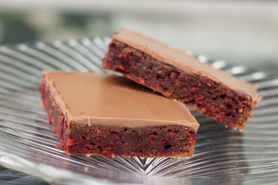 Schoko - Rote Bete Brownies