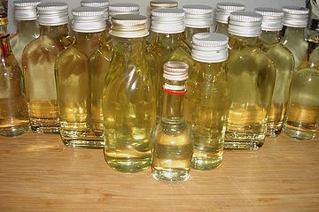 Sirup von Zitronenverbene