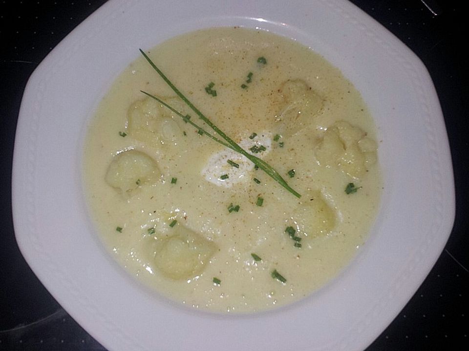 Blumenkohlsuppe von Kochgenie| Chefkoch