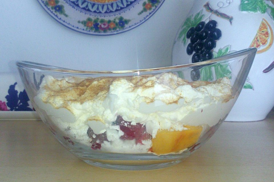 Fruchtige Mascarpone - Joghurt - Nachspeise