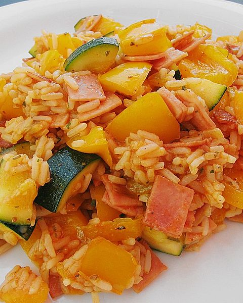 Reispfanne mit Pilzen von SnowT Reispfanne mit Pilzen von SnowT