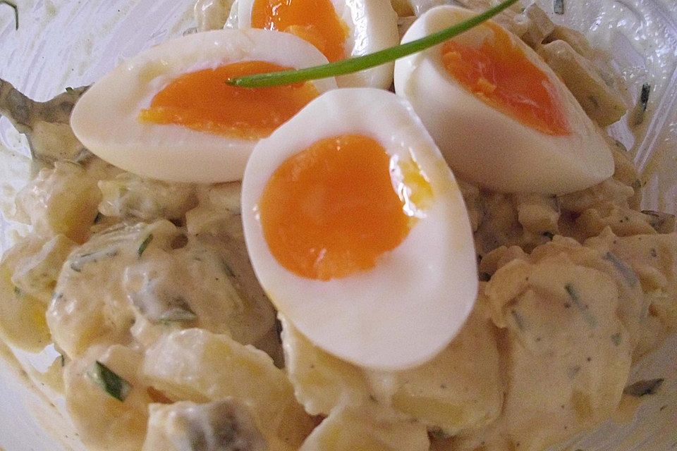 Einfacher Kartoffelsalat