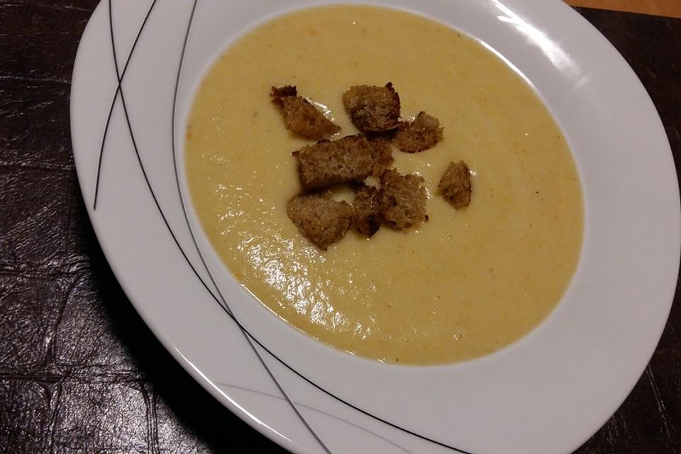 Fenchelcremesuppe