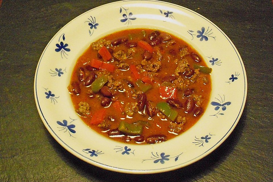 Chili con Carne y Pimiento