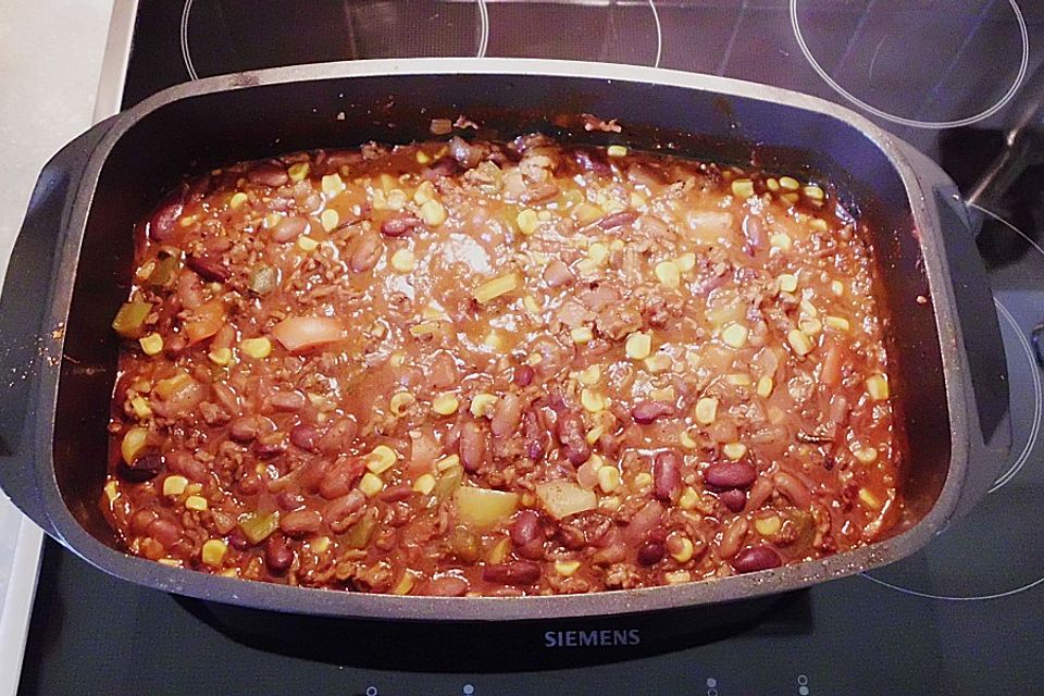 Chili con Carne y Pimiento