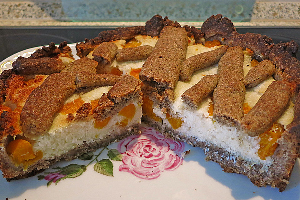 Kokos - Pfirsich - Kuchen