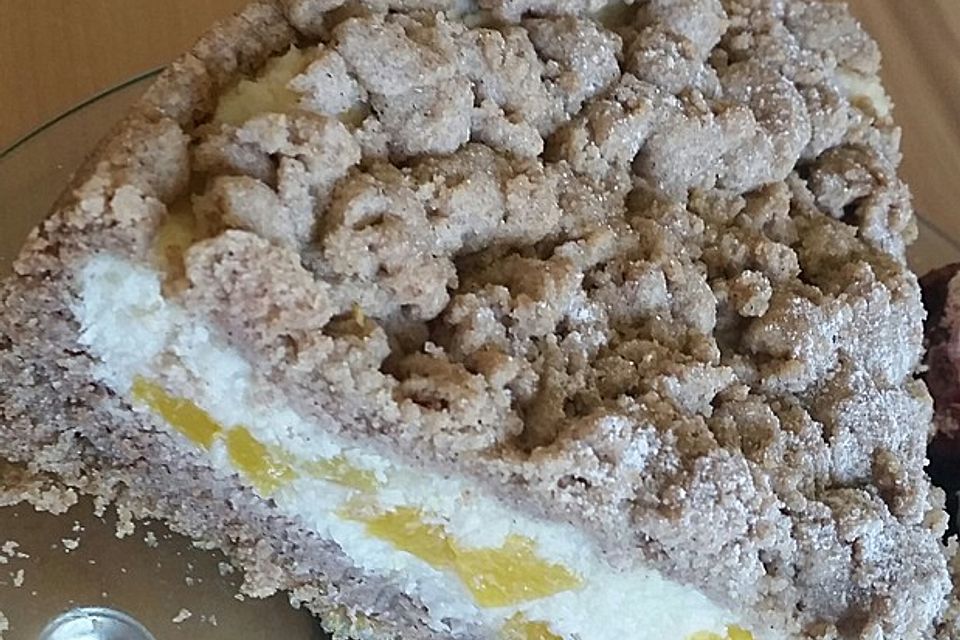 Kokos - Pfirsich - Kuchen