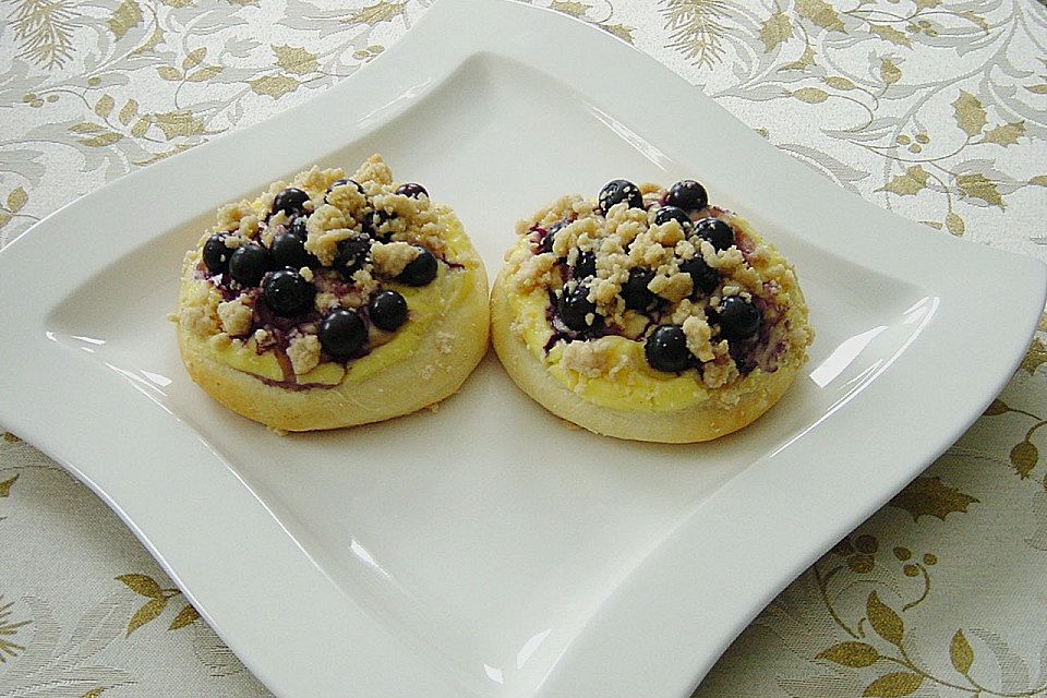 Beeren - Streusel - Teilchen