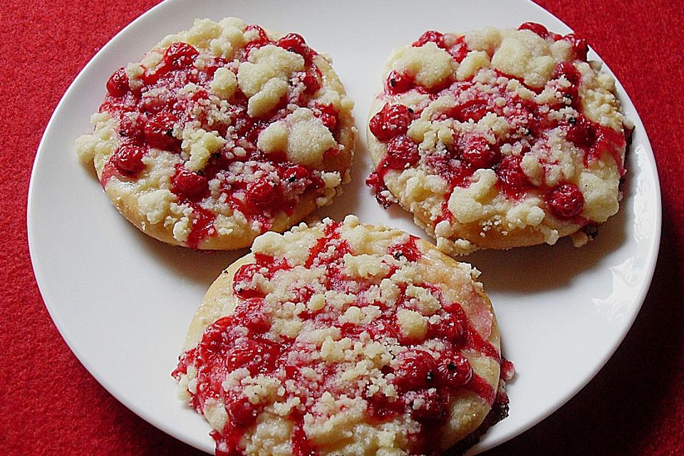 Beeren - Streusel - Teilchen