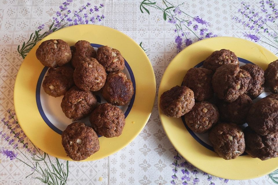 Frikadellen aus dem Backofen