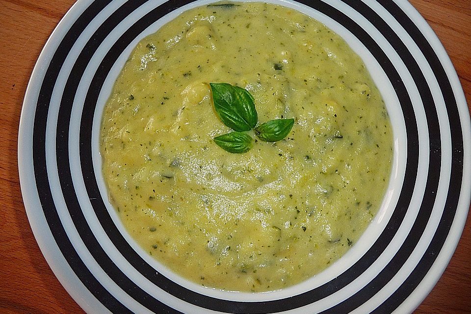 Zucchini - Cremesuppe