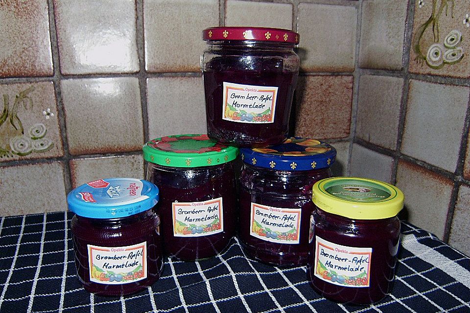 Brombeer - Apfel - Marmelade