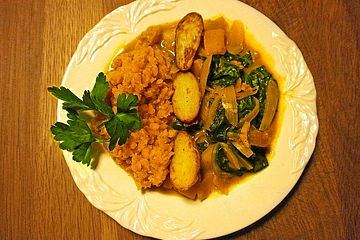 Mango - Spinat - Curry