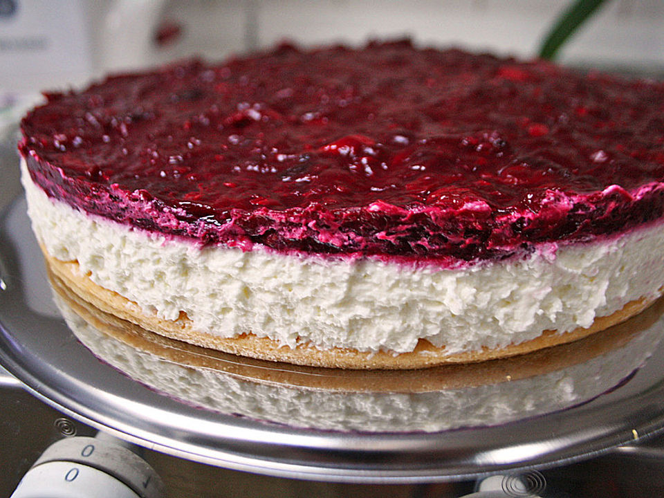 Fantakuchen mit Roter Grütze von kastl| Chefkoch