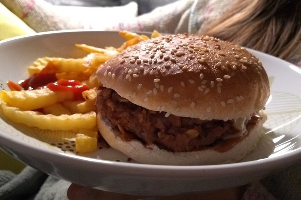 Schnelle Bohnen-Burger