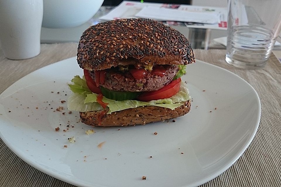 Schnelle Bohnen-Burger