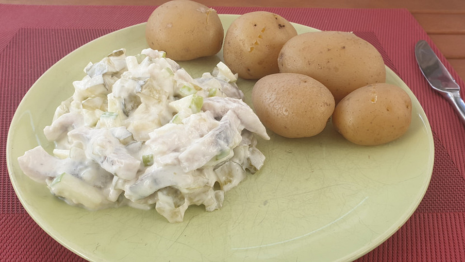 Norddeutscher Matjessalat von Gaby2704 Norddeutscher Matjessalat von Gaby2704