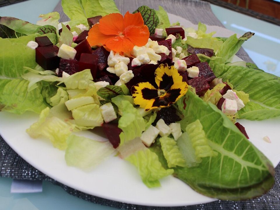 Rote Bete - Salat mit Zitronen - Senf - Dressing| Chefkoch
