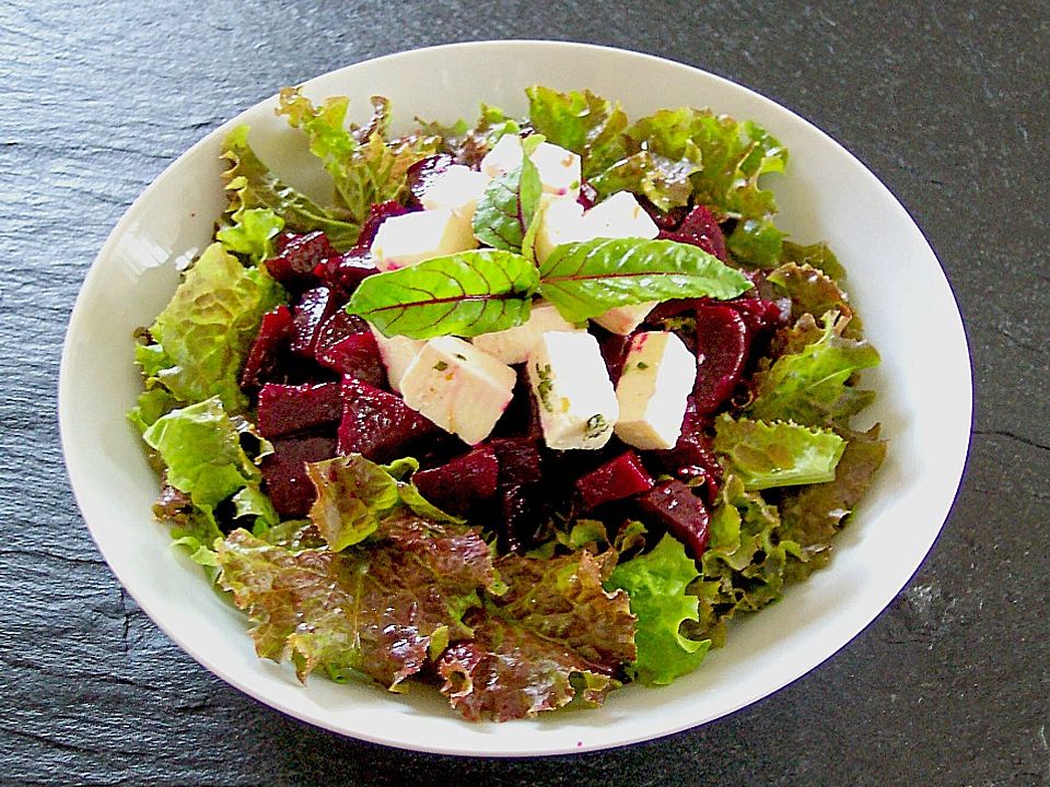 Rote Bete - Salat Mit Zitronen - Senf - Dressing | Chefkoch