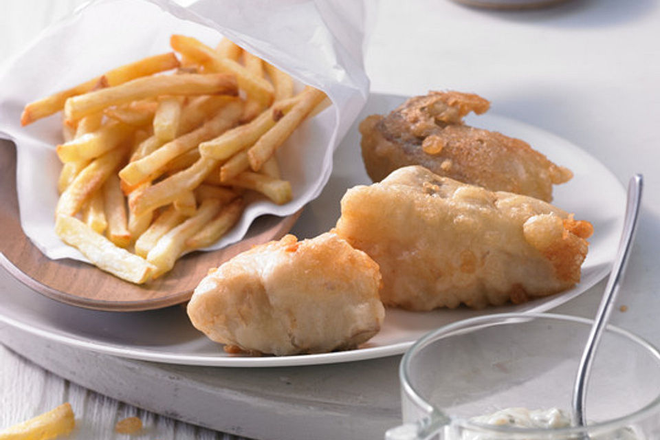 Fish & Chips with Tartar Sauce