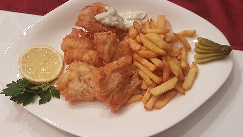 Fish Chips With Tartar Sauce Von Mschilling Chefkoch