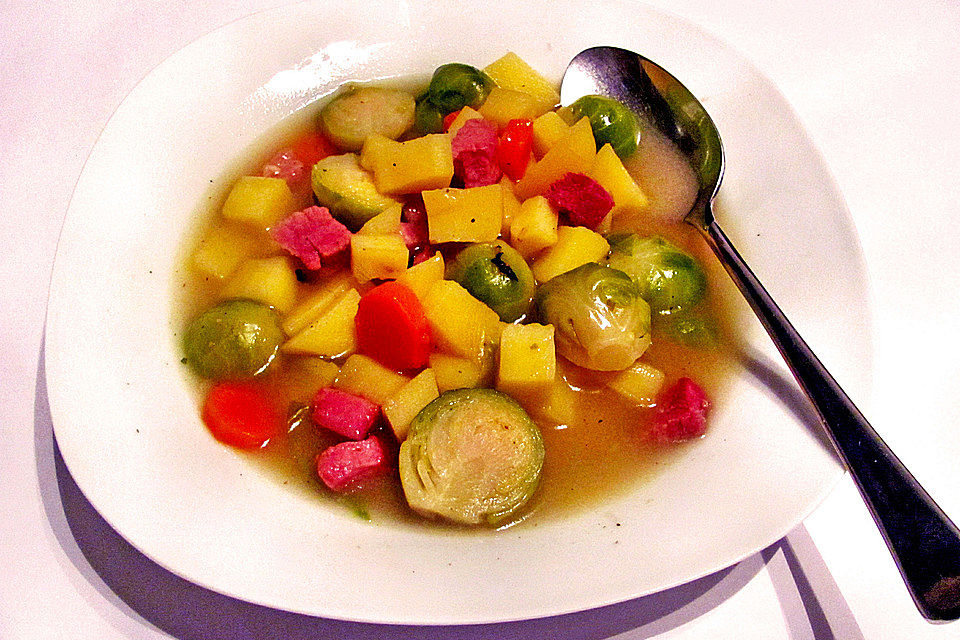 Rosenkohlsuppe