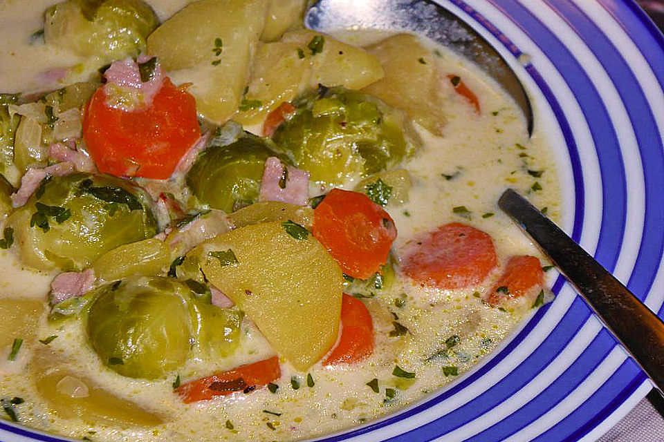 Rosenkohlsuppe