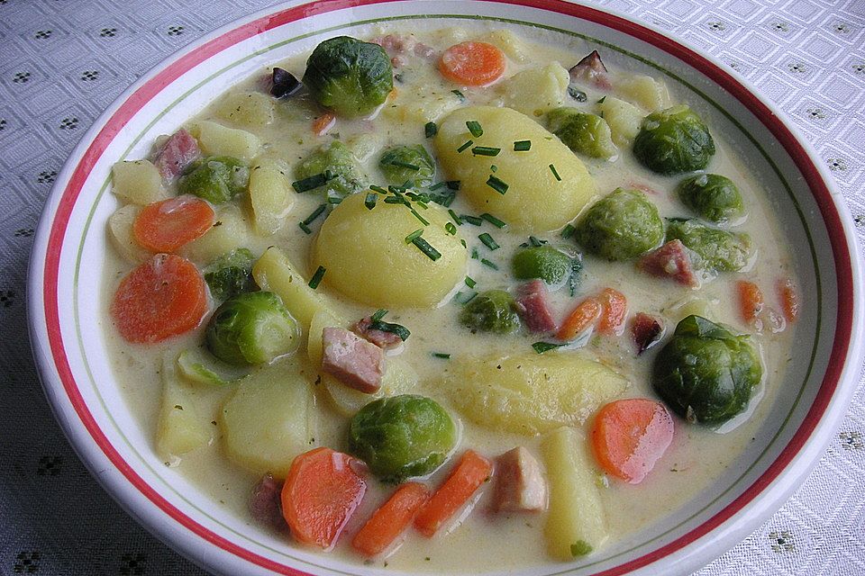 Rosenkohlsuppe