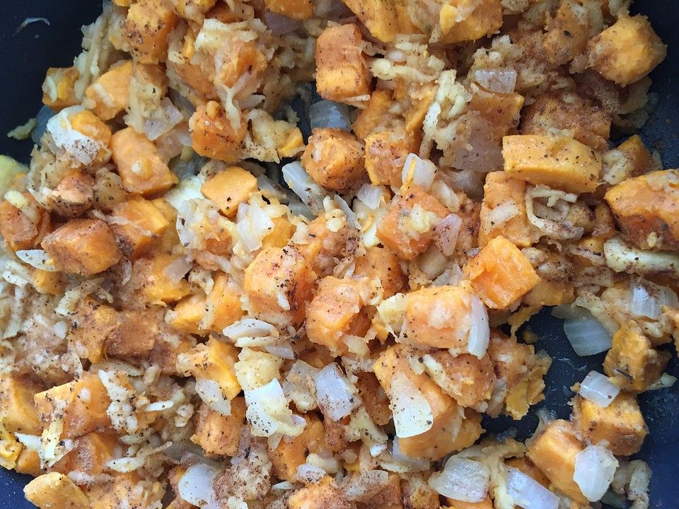 Süßkartoffeln mit Apfel und Zwiebel von natriumhydrogencarbonat| Chefkoch