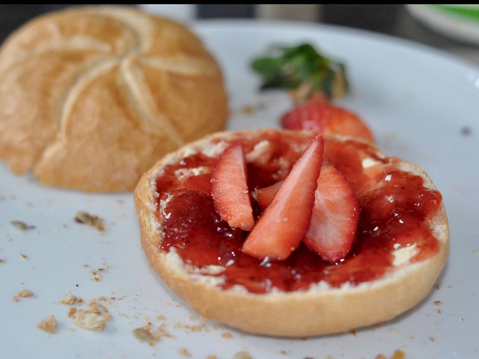 Foto von Erdbeermarmelade