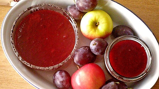 Pflaumen - Apfel - Zimt Marmelade Pflaumen - Apfel - Zimt Marmelade