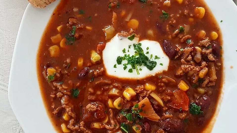 Chili con Carne mit Zartbitterschokolade von twinkle30 Chili con Carne mit Zartbitterschokolade von twinkle30