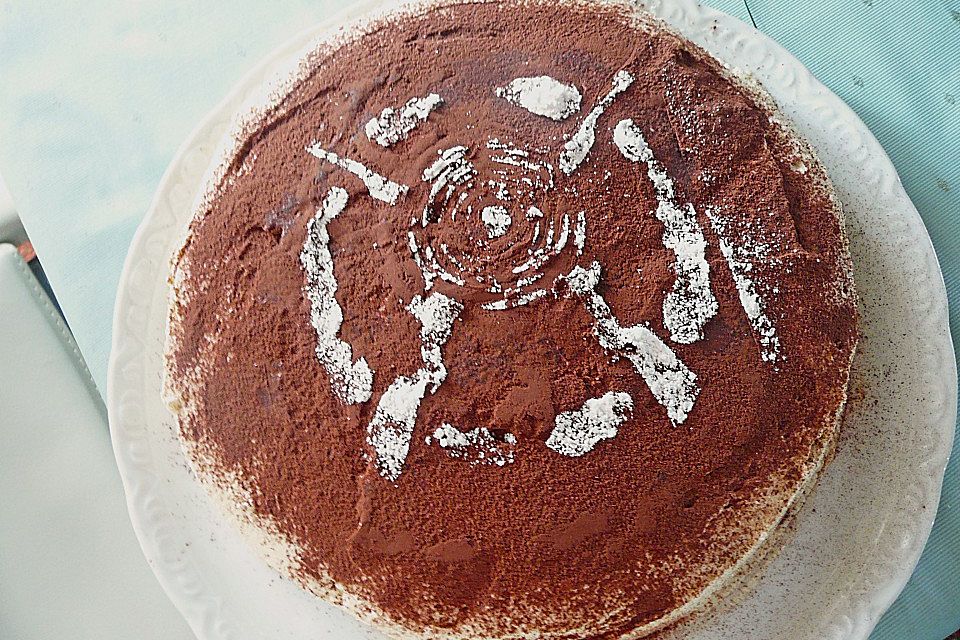 Mascarponetorte mit Mandelkrokant