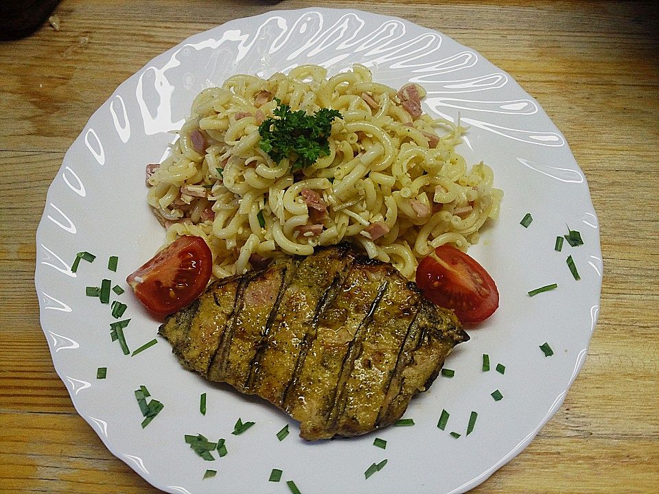 Spaghettisalat mit Reibekäse von Rambo301| Chefkoch