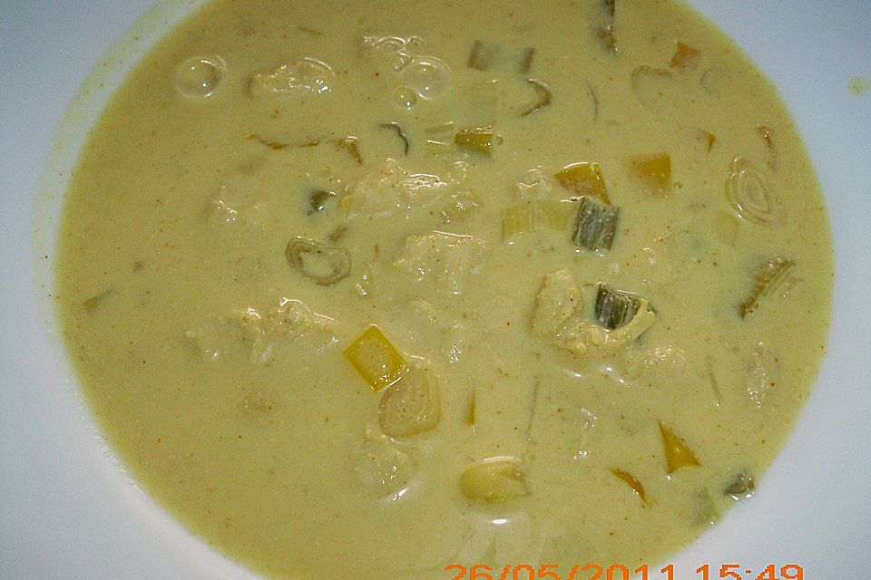 Asiatische Hühnersuppe