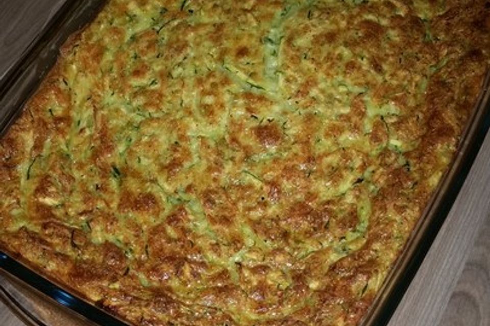 Zucchini - Käse - Kuchen